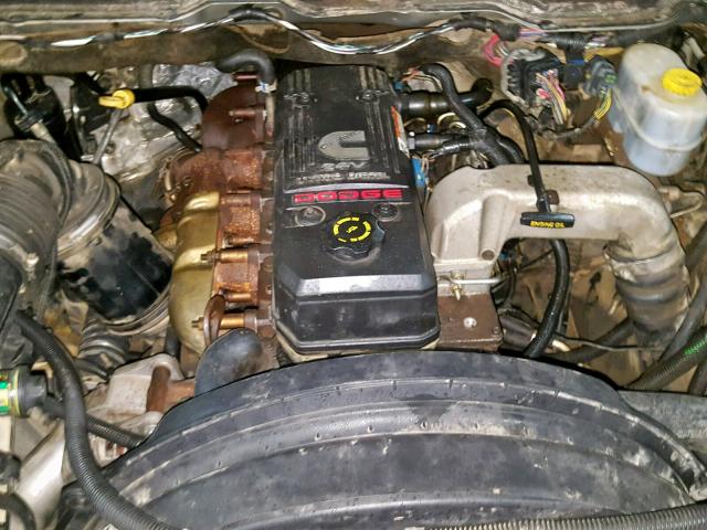 3D7KS28C77G762458 - 2007 DODGE RAM 2500 S ვერცხლისფერი ფოტო 7