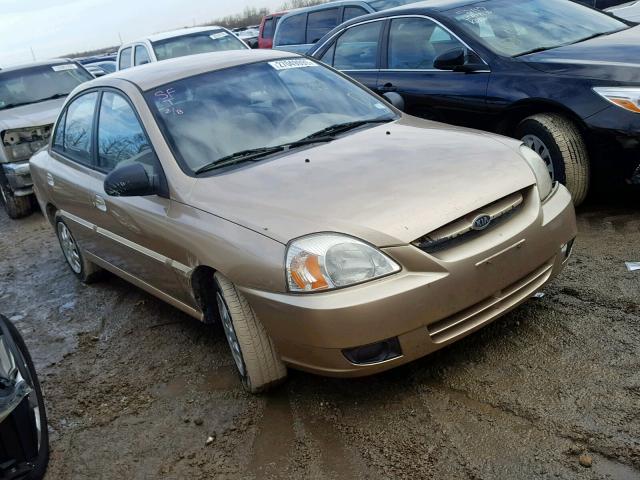 KNADC125536252378 - 2003 KIA RIO GOLD photo 1