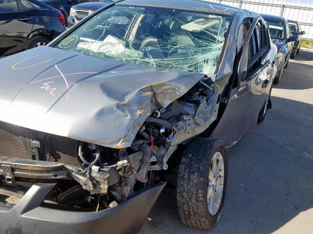 3N1AB61E98L693115 - 2008 NISSAN SENTRA 2.0 SILVER photo 10