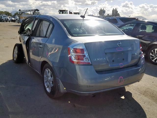 3N1AB61E98L693115 - 2008 NISSAN SENTRA 2.0 SILVER photo 3