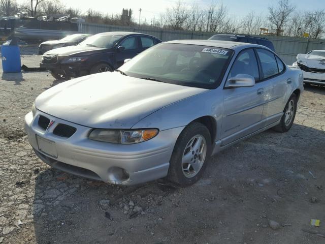 1G2WP52K41F268313 - 2001 PONTIAC GRAND PRIX SILVER photo 2