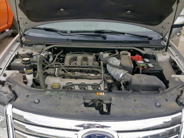 1FAHP24W88G171919 - 2008 FORD TAURUS SEL GRAY photo 7