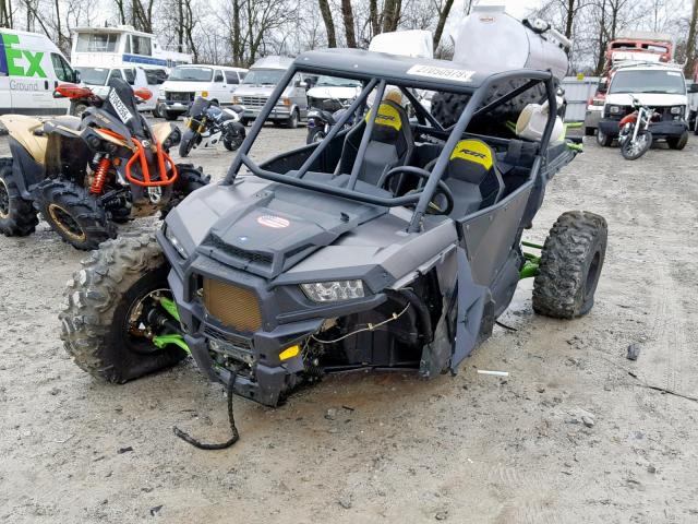 3NSVDE994GF785707 - 2016 POLARIS RZR XP 100 GRAY photo 2