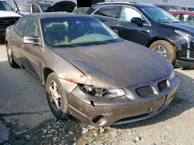 1G2WP52K91F250504 - 2001 PONTIAC GRAND PRIX 棕色 照片 1