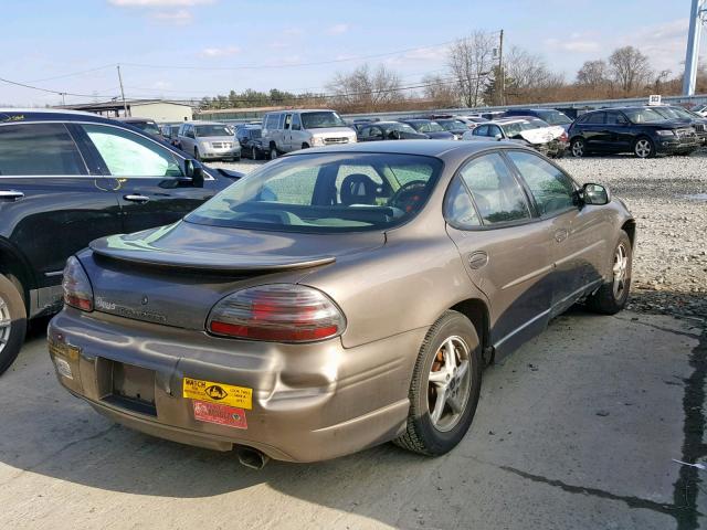 1G2WP52K91F250504 - 2001 PONTIAC GRAND PRIX 棕色 照片 4