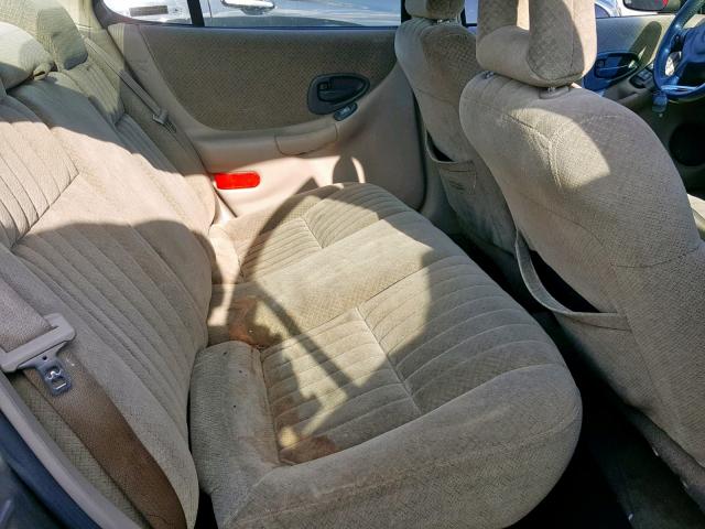1G2WP52K91F250504 - 2001 PONTIAC GRAND PRIX 棕色 照片 6