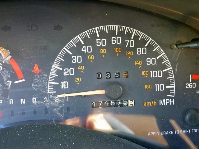 1G2WP52K91F250504 - 2001 PONTIAC GRAND PRIX 棕色 照片 8