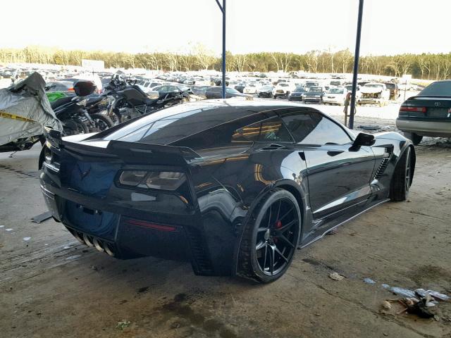 1G1YN2D63F5606007 - 2015 CHEVROLET CORVETTE S BLACK photo 4