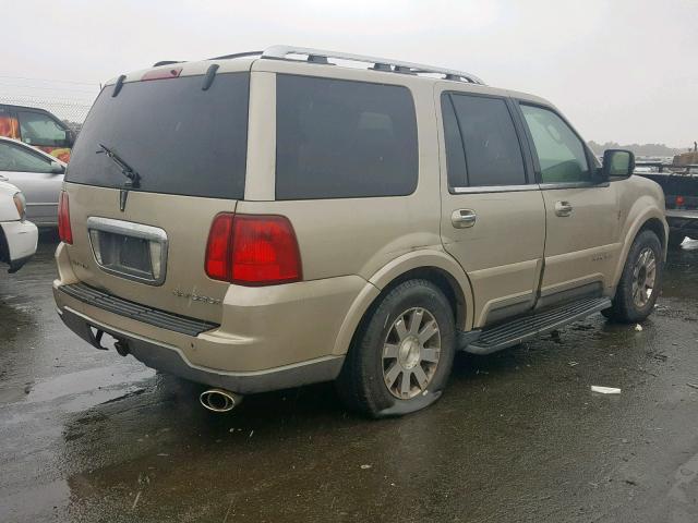 5LMFU28R04LJ11240 - 2004 LINCOLN NAVIGATOR GOLD photo 4