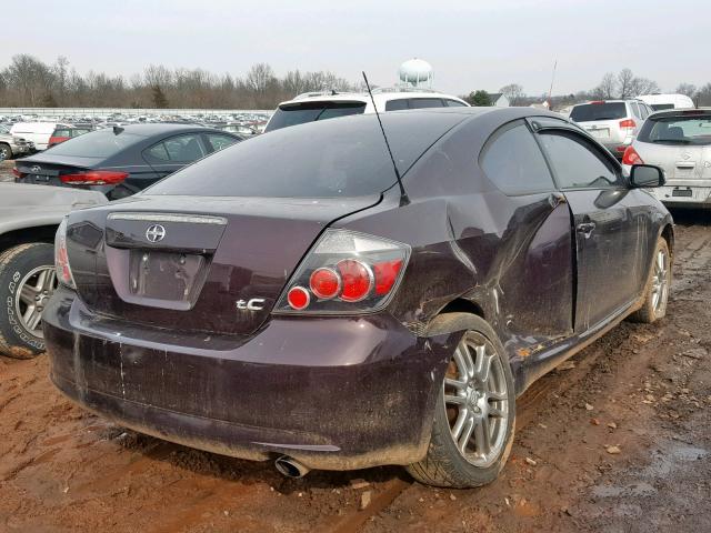 JTKDE167780255407 - 2008 TOYOTA SCION TC 紫色 照片 4