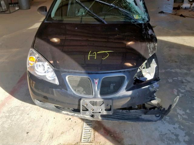 1G2ZH17N194216974 - 2009 PONTIAC G6 GT BLACK photo 7