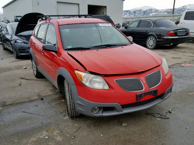 5Y2SL63875Z440272 - 2005 PONTIAC VIBE RED photo 1