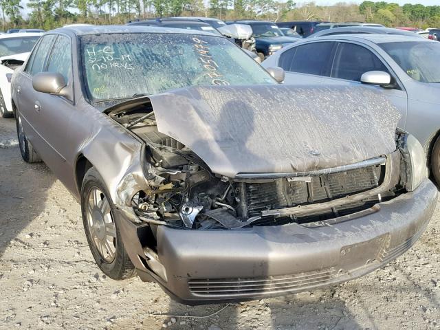 1G6KD54Y64U112538 - 2004 CADILLAC DEVILLE BEIGE photo 1