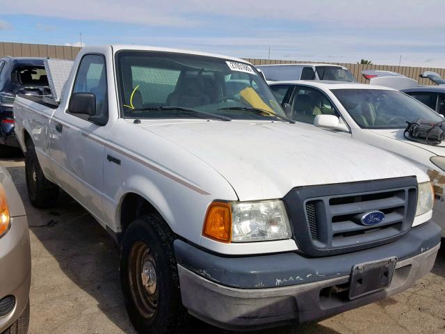 1FTYR10U94PB23570 - 2004 FORD RANGER WHITE photo 1