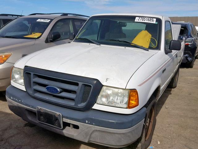 1FTYR10U94PB23570 - 2004 FORD RANGER WHITE photo 2