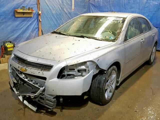 1G1ZB5E16BF155127 - 2011 CHEVROLET MALIBU LS Gümüş foto 2