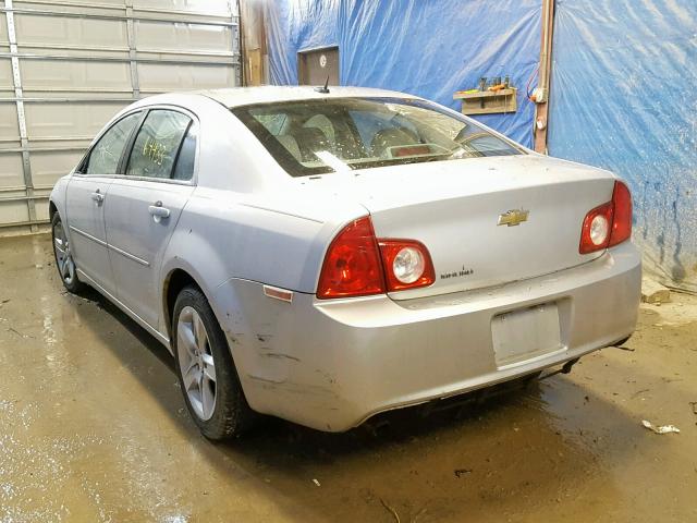 1G1ZB5E16BF155127 - 2011 CHEVROLET MALIBU LS Gümüş foto 3