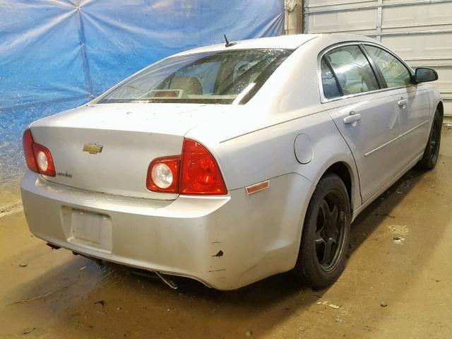 1G1ZB5E16BF155127 - 2011 CHEVROLET MALIBU LS Gümüş foto 4