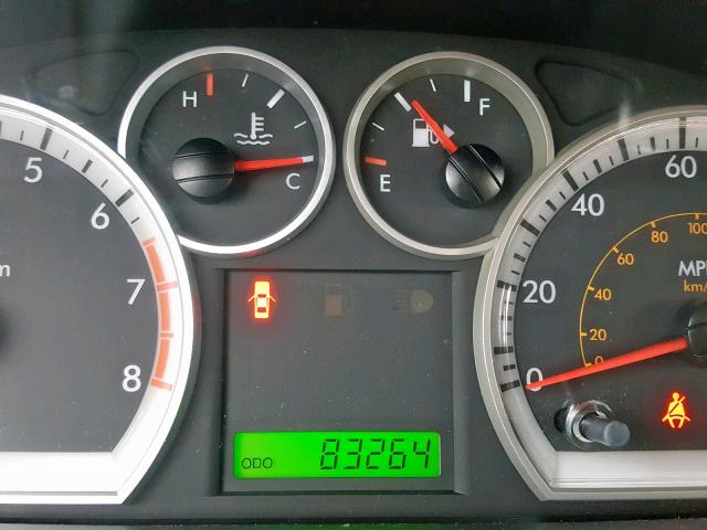 KL1TD56E59B643485 - 2009 CHEVROLET AVEO LS SILVER photo 8