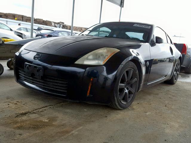 JN1AZ34E05M650869 - 2005 NISSAN 350Z COUPE BLACK photo 2