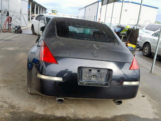 JN1AZ34E05M650869 - 2005 NISSAN 350Z COUPE BLACK photo 6