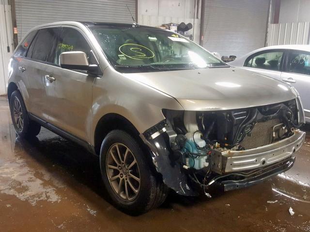 2FMDK48C98BB43505 - 2008 FORD EDGE SEL SILVER photo 1