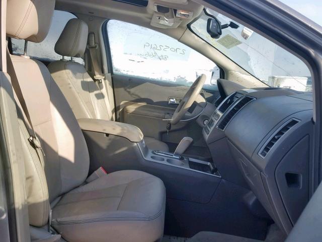 2FMDK48C98BB43505 - 2008 FORD EDGE SEL SILVER photo 5