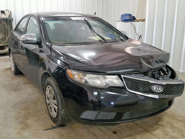 KNAFU4A24A5867912 - 2010 KIA FORTE EX BLACK photo 1