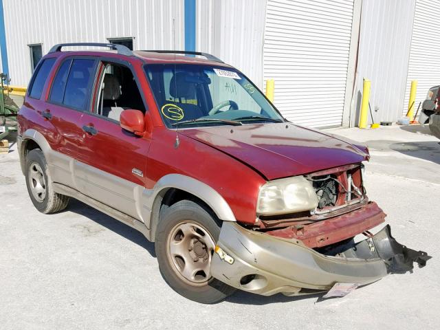 JS3TE62V824151966 - 2002 SUZUKI GRAND VITA RED photo 1