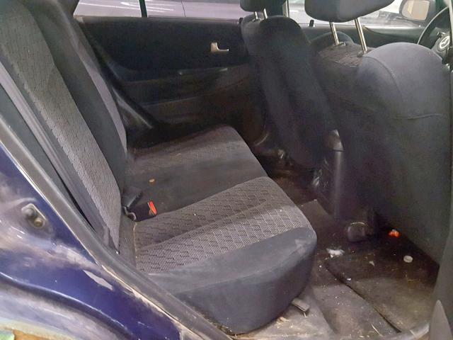 JM1BJ245131130407 - 2003 MAZDA PROTEGE PR TWO TONE photo 6