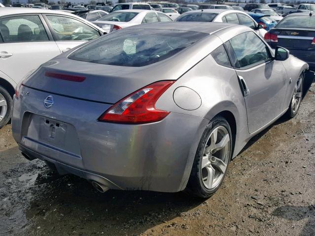 JN1AZ4EH3AM500179 - 2010 NISSAN 370Z GRAY photo 4