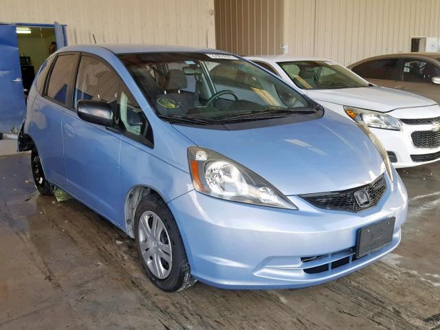 JHMGE88209S071705 - 2009 HONDA FIT BLUE photo 1