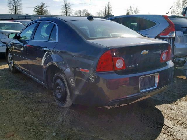 1G1ZC5E07CF242556 - 2012 CHEVROLET MALIBU 1LT ნაცრისფერი ფოტო 3