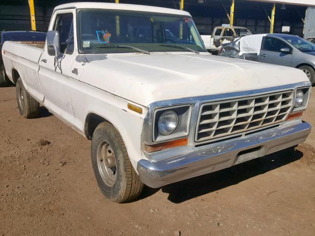 F15HRBG1547 - 1978 FORD F-150 WHITE photo 1