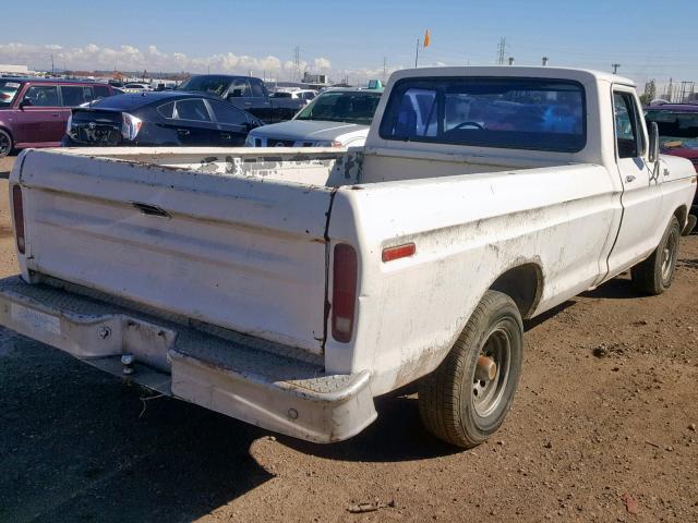 F15HRBG1547 - 1978 FORD F-150 WHITE photo 4