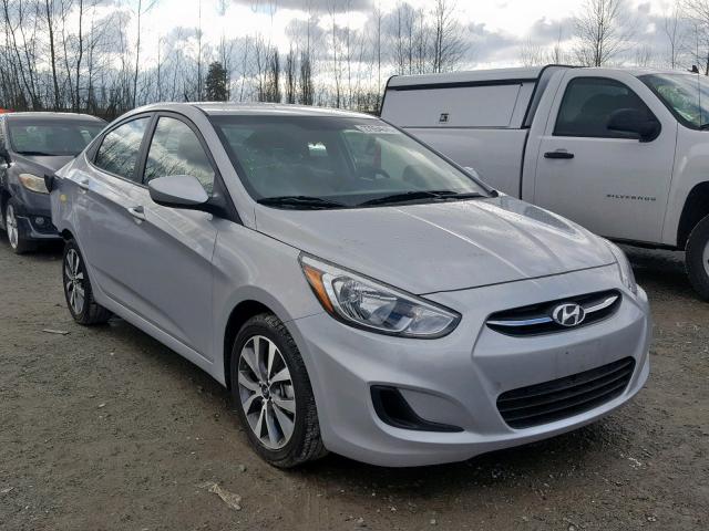 KMHCT4AE3HU288330 - 2017 HYUNDAI ACCENT SE SILVER photo 1