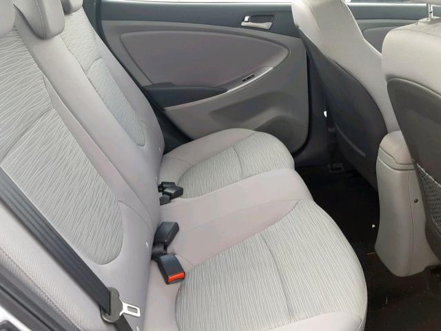 KMHCT4AE3HU288330 - 2017 HYUNDAI ACCENT SE SILVER photo 6