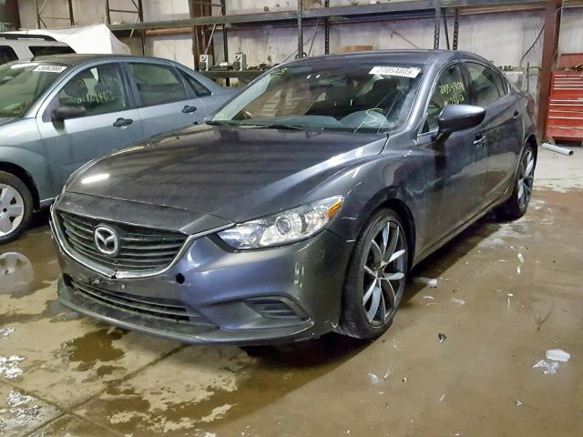 JM1GJ1V6XE1143828 - 2014 MAZDA 6 TOURING GRAY photo 2