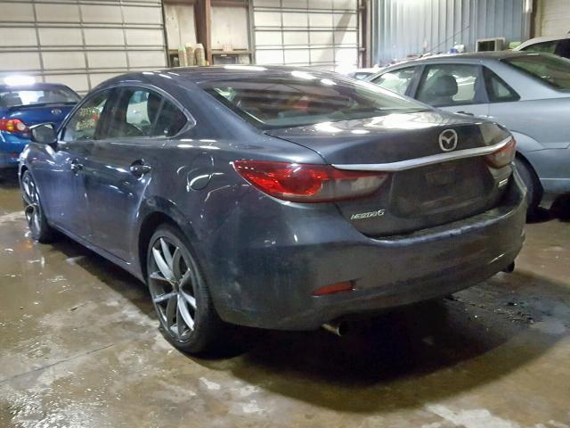 JM1GJ1V6XE1143828 - 2014 MAZDA 6 TOURING GRAY photo 3