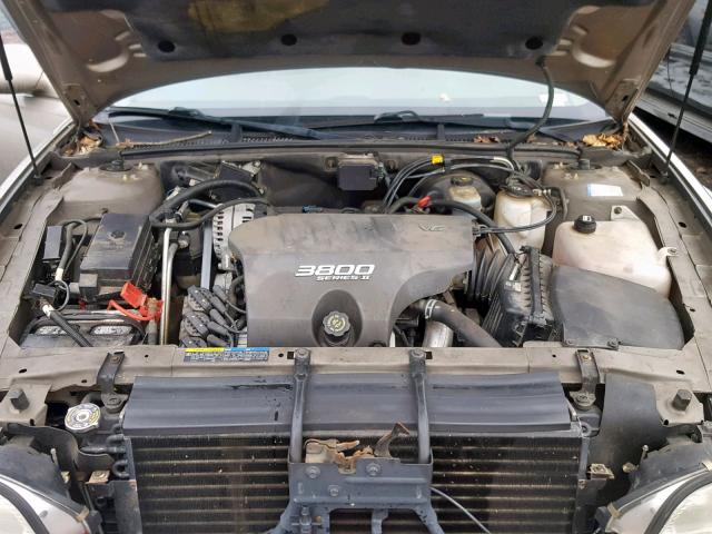 1G4CW54K724125606 - 2002 BUICK PARK AVENU TAN photo 7