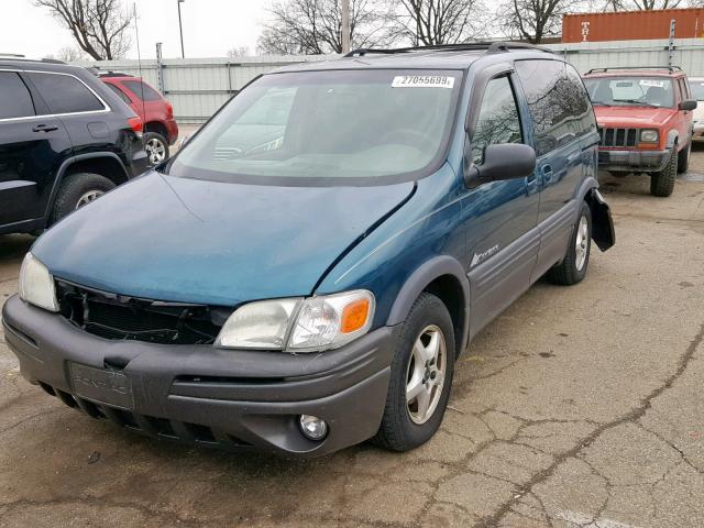 1GMDU23E32D309204 - 2002 PONTIAC MONTANA EC BLUE photo 2