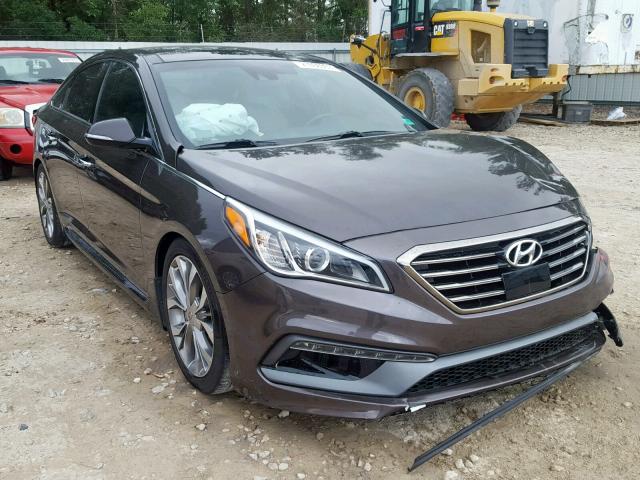 5NPE34AB9FH141438 - 2015 HYUNDAI SONATA SPO GRAY photo 1