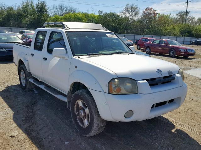 1N6ED27T81C367294 - 2001 NISSAN FRONTIER C WHITE photo 1