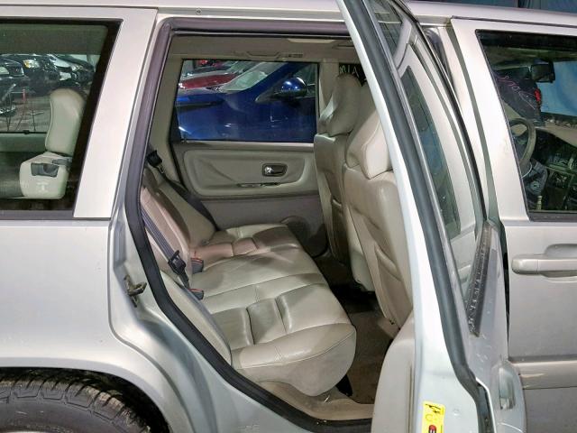 YV1LW61J1Y2675422 - 2000 VOLVO V70 BASE GRAY photo 6