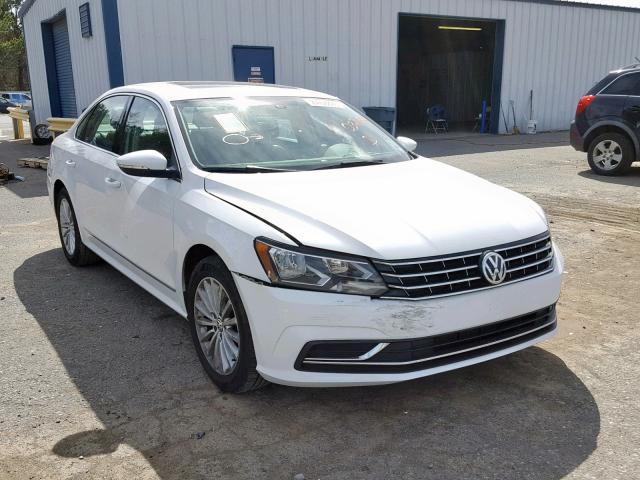 1VWBT7A36GC032152 - 2016 VOLKSWAGEN PASSAT SE WHITE photo 1