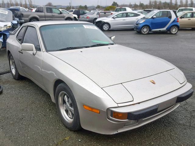 WP0AA0941GN458750 - 1986 PORSCHE 944 SILVER photo 1