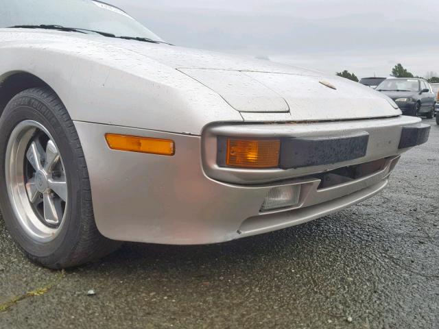 WP0AA0941GN458750 - 1986 PORSCHE 944 SILVER photo 9