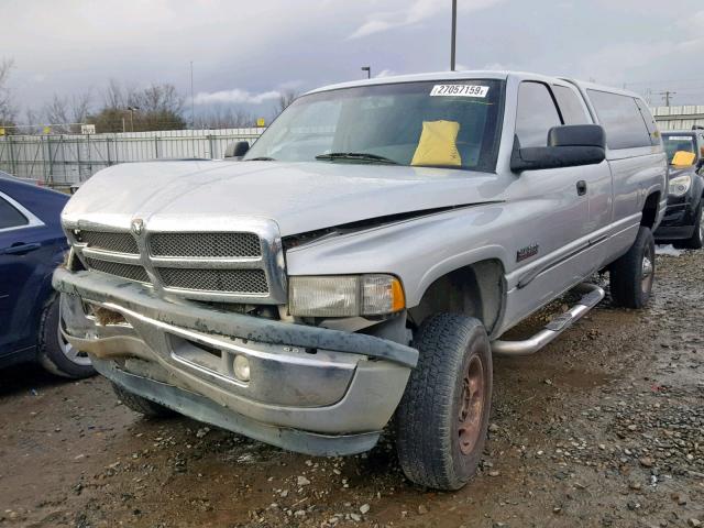 3B7KF23691G725077 - 2001 DODGE RAM 2500 SILVER photo 2