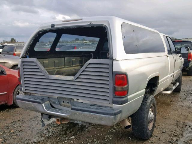 3B7KF23691G725077 - 2001 DODGE RAM 2500 SILVER photo 4