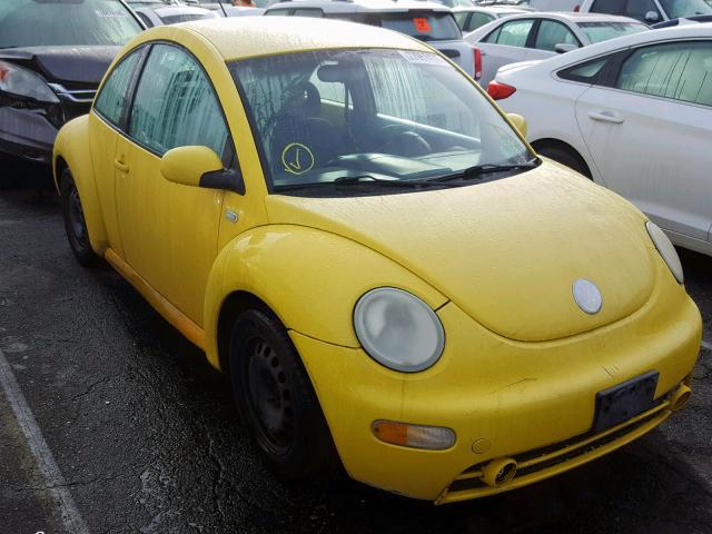3VWCK21C12M439006 - 2002 VOLKSWAGEN NEW BEETLE 黄色 照片 1